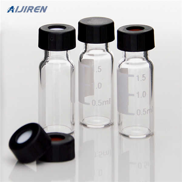 Aijiren HPLC autosampler vials 2ml screw vials with closures